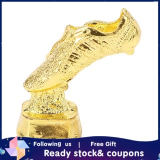 Xiyijia Golden Boot Award Ornament Excellent Shine Environmentally Friendly Noticeable Trophy Model for Table