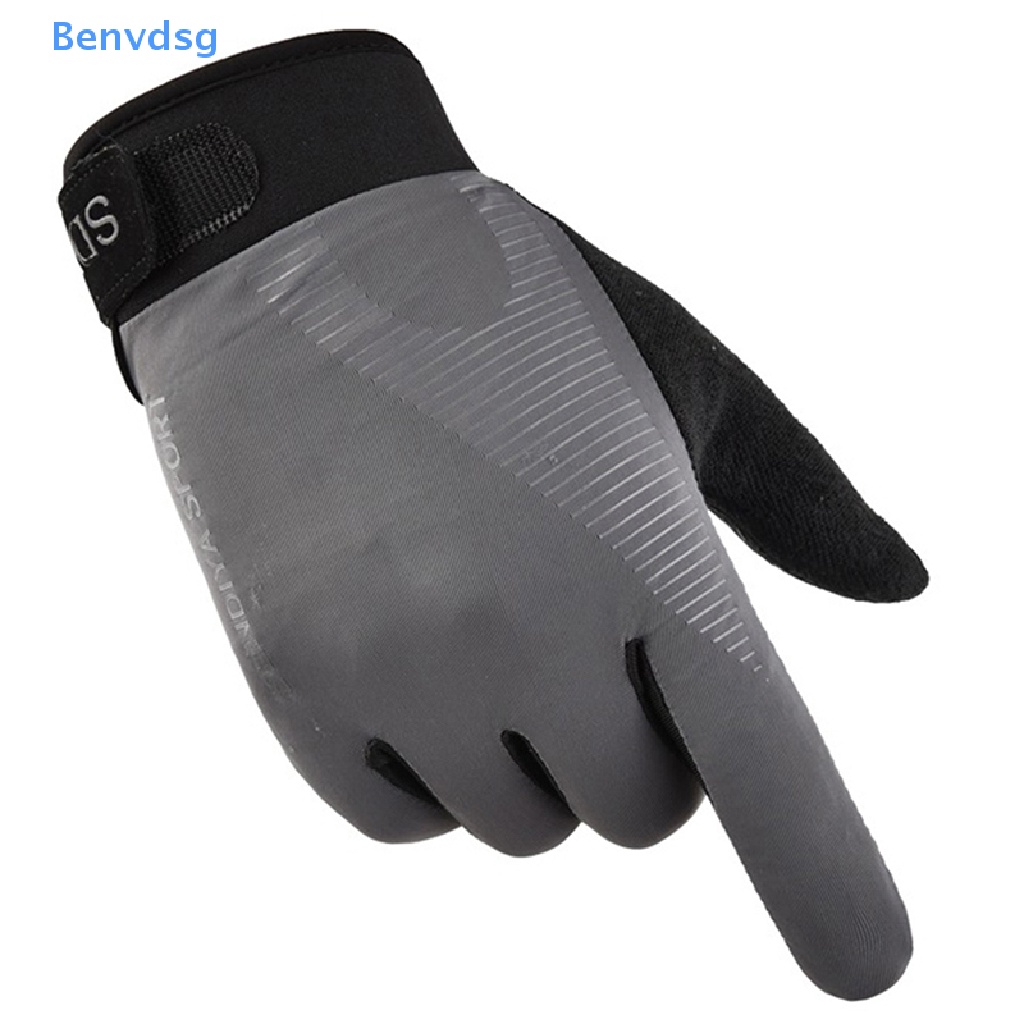 Găng Tay Chạy Xe Đạp / Mô Tô / Xe Đạp Có Thể Chạm Màn Hình Cảm Ứng Dành Cho Nam Giới