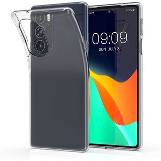 Dành cho Motorola Edge 30 Fusion 40 Neo 30 Ultra 20 Pro 20 Lite Clear Crystal Silm Soft Gel TPU Case
