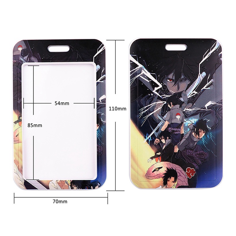 Vỏ Bảo Vệ Thẻ Học Sinh Margot3 In Hoạt Hình Naruto Kèm Dây Đeo Tiện Dụng