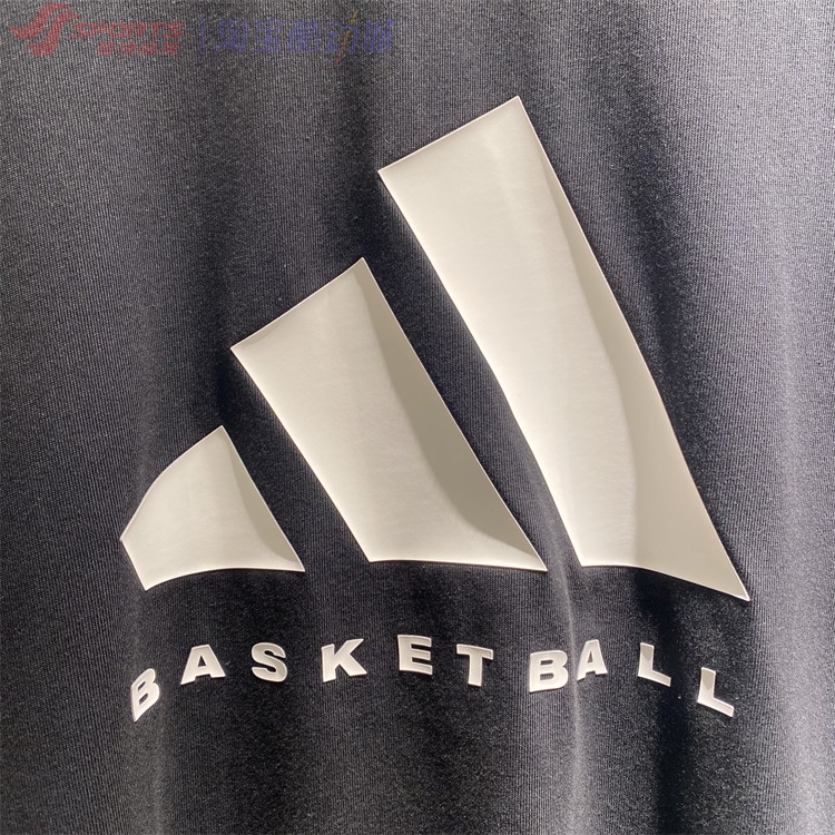 Adidas & the2023 collection basketball 100% cotton loose round neck t-shirt