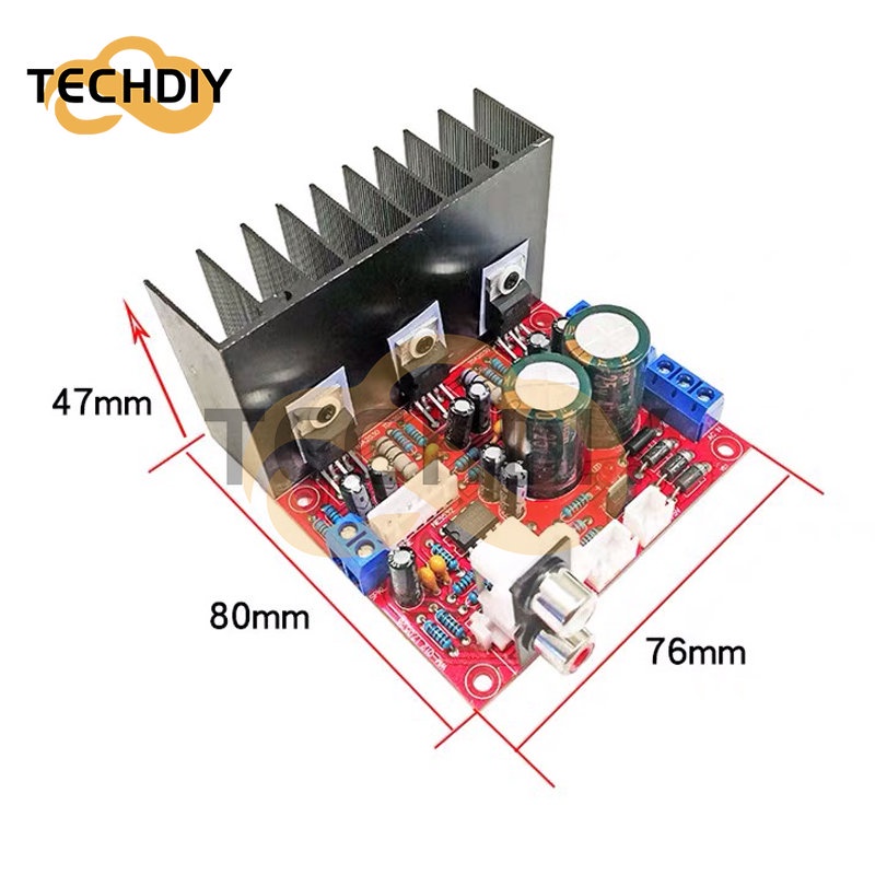 Bảng Mạch Khuếch Đại Âm Thanh 2 * 18W + 30W TDA2030A 2.1 Chuyên Dụng