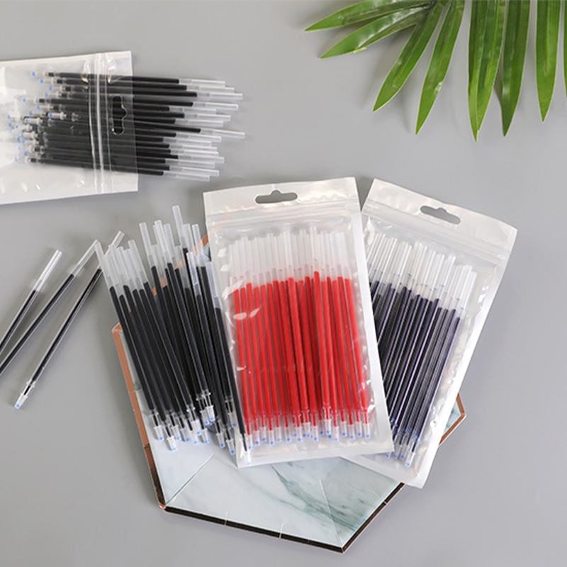 Set 50 Ruột Bút Bi Nhiều Màu Sắc 0.5mm / 0.38mm