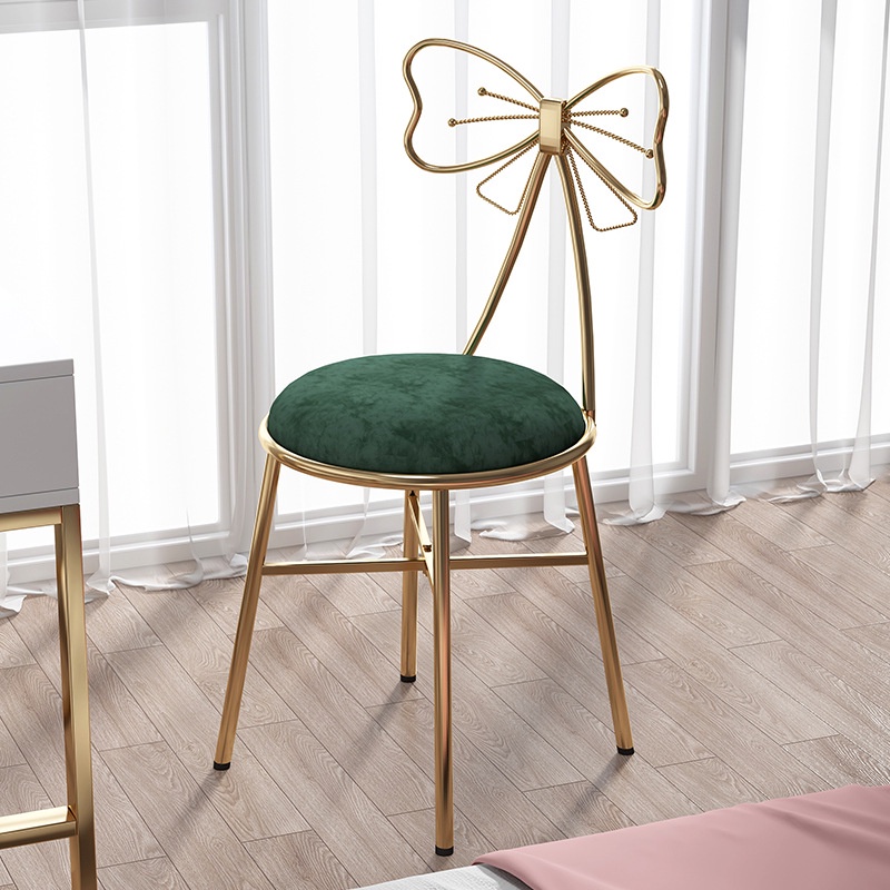 AladdingAleta Ghế Trang Điểm Nhẹ Nhàng Kiểu Bắc Âu Đơn Giản Sang Trọng Cho Phòng Ngủ