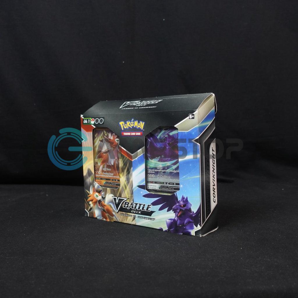 Thẻ bài Pokemon TCG V Battle Deck Lycanroc vs Corviknight phiên bản tiếng Anh POKTCGUS2TH11
