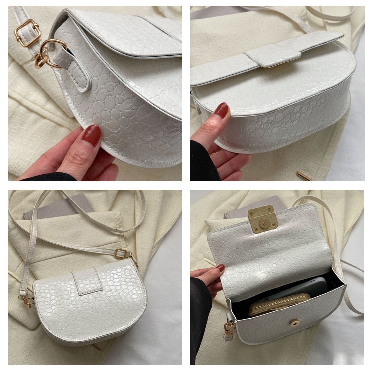 Túi Xách Đeo Vai Màu Trơn Thời Trang Mùa Xuân 2023 Dành Cho Nữ