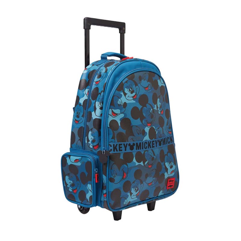 Ba lô Smiggle Mickey Mouse Trolley Backpack with Light Up Wheels - IGL440971CMF