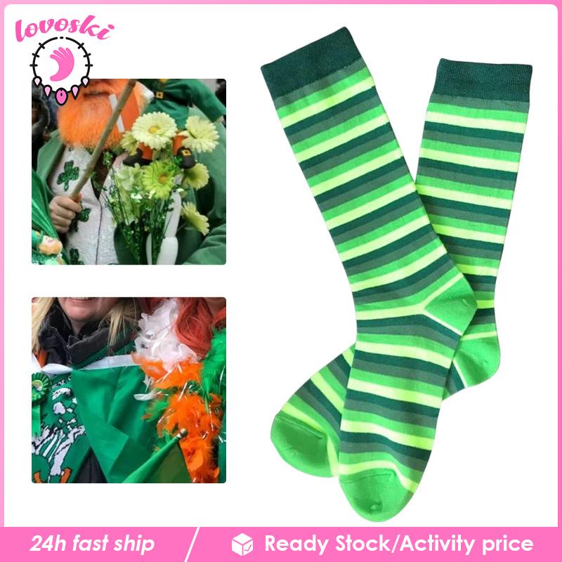 Vớ Dài Qua Gối Kẻ Sọc Hóa Trang Nhân Vật Shamrock # 2