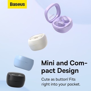 Tai nghe nhét tai không dây baseus bowie wm02 bluetooth 5.3 tws, chống ồn bluetooth 5.3