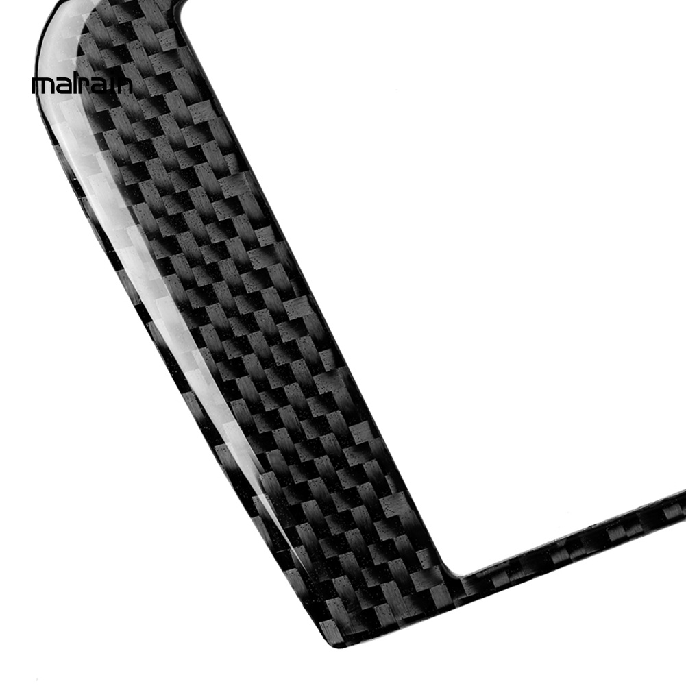 Miếng Dán Bảng Điều Khiển Máy Điều Hòa Bằng Sợi Carbon Cho Xe Hơi Benz GLA