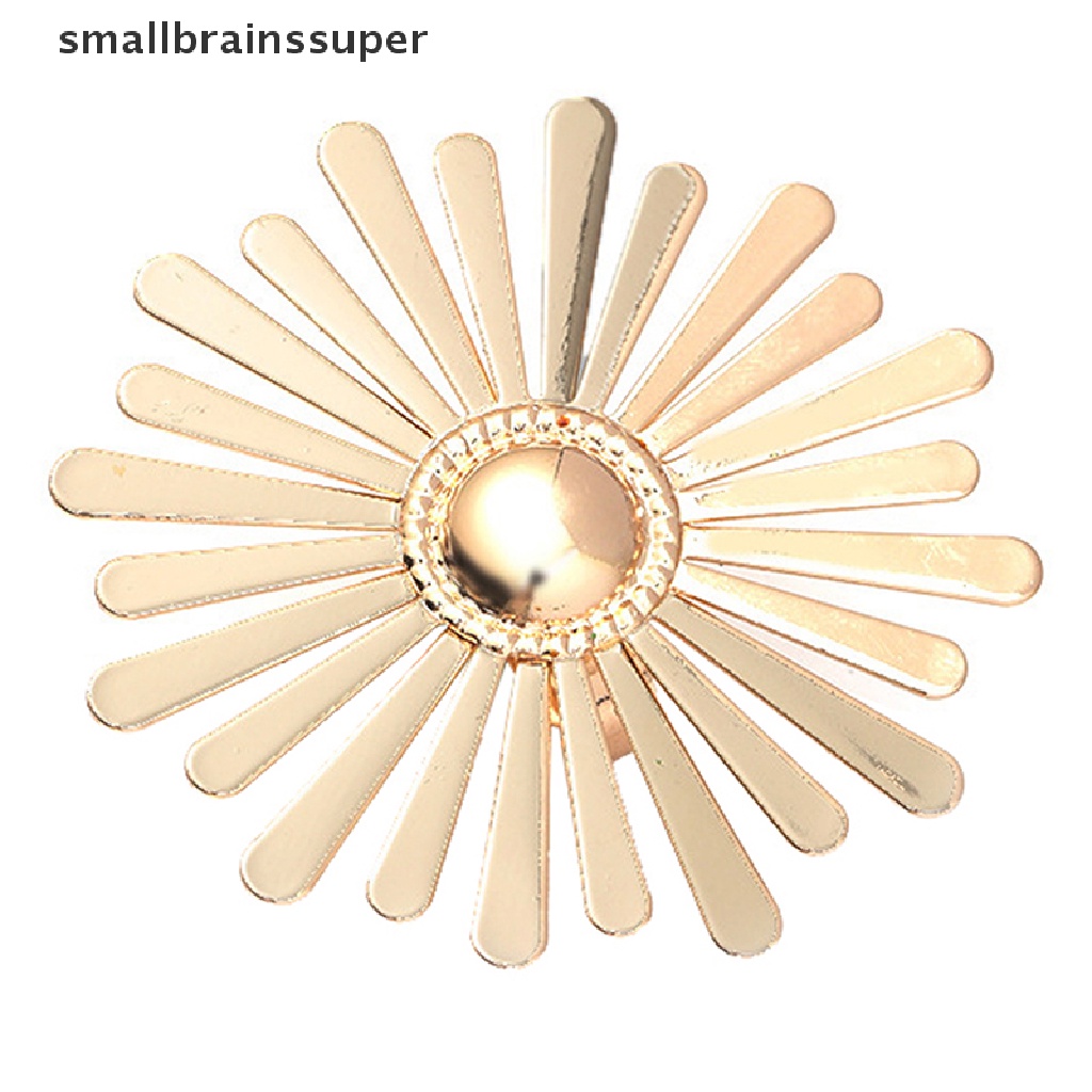 Nhẫn Hình Hoa Hướng Dương Bằng Kim Loại Phong Cách Bohemian Dành Cho Nữ