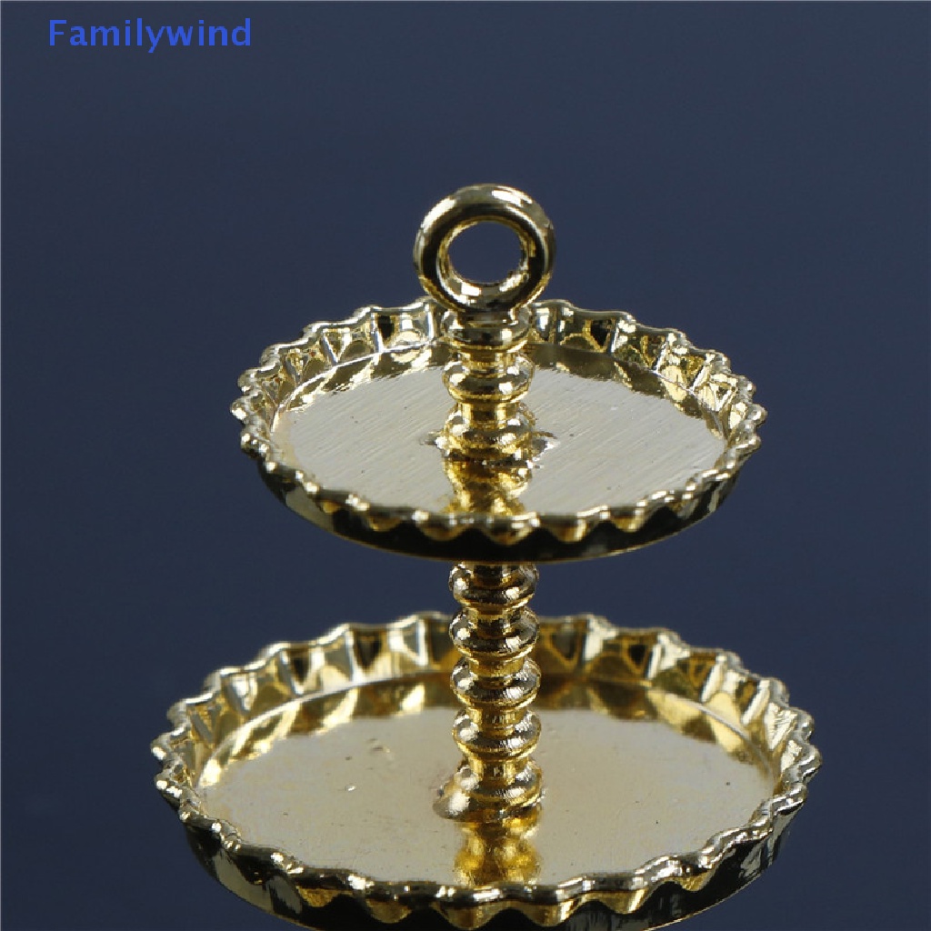 Mô Hình Kệ Đựng Bánh Tráng Miệng Mini Tỉ Lệ 1: 12 Trang Trí Nhà Búp Bê