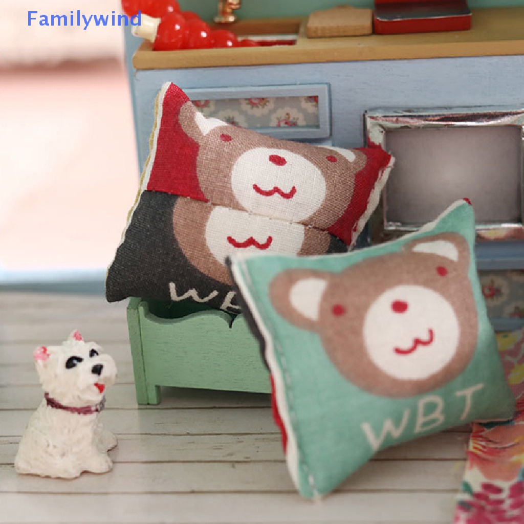 Gối Mini Tỉ Lệ 1: 12 Trang Trí Nhà Búp Bê