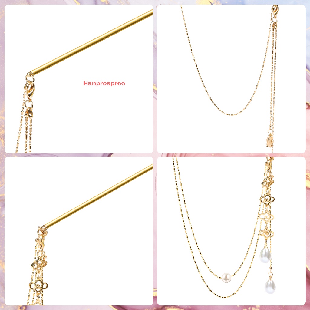 Bộ 2 Trâm Cài Tóc Tua Rua Phong Cách Trung Hoa Cổ Điển