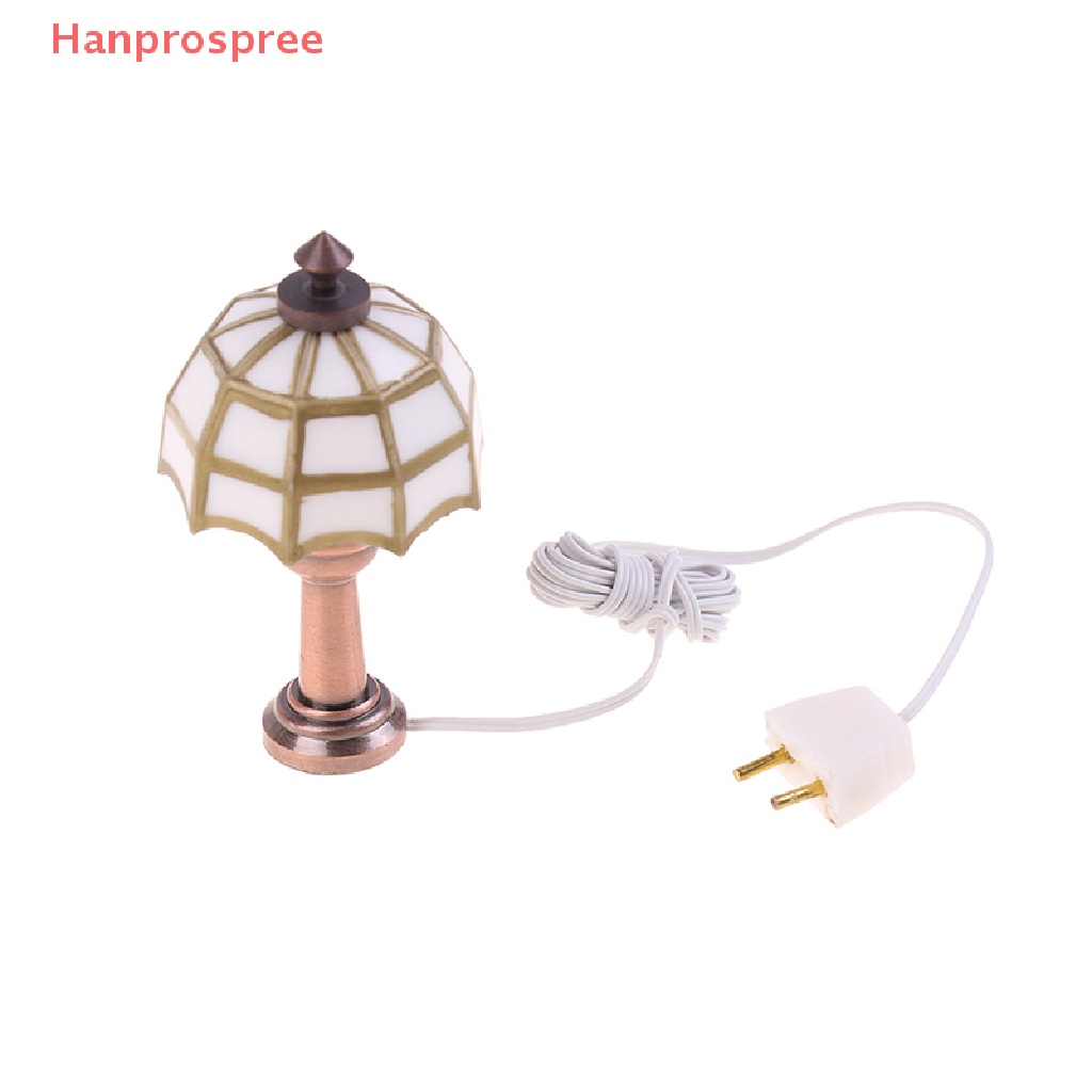 Mô Hình Đèn Bàn Mini 12V 1: 12 Dùng Để Trang Trí Nhà Búp Bê