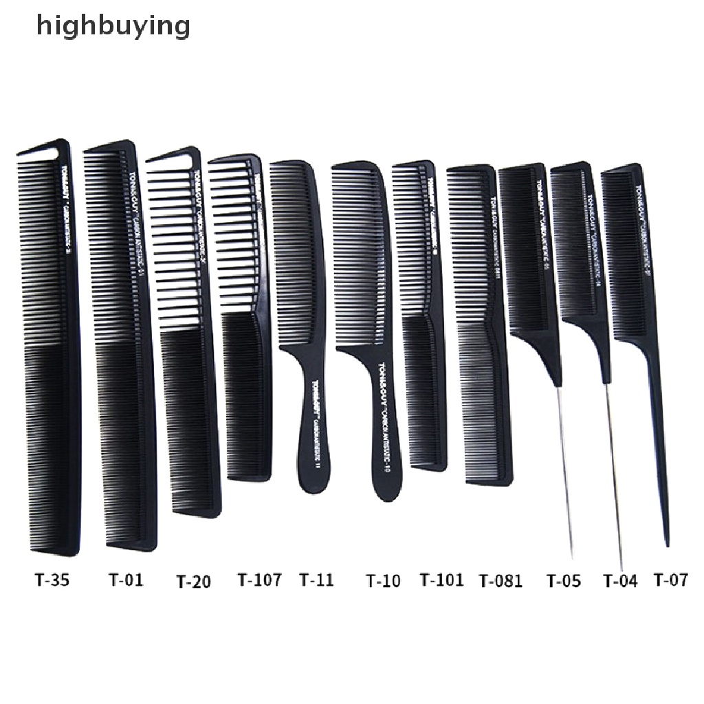 Lược Chải Tóc Chống Tĩnh Điện 11 Kiểu Chuyên Dụng Cho Salon