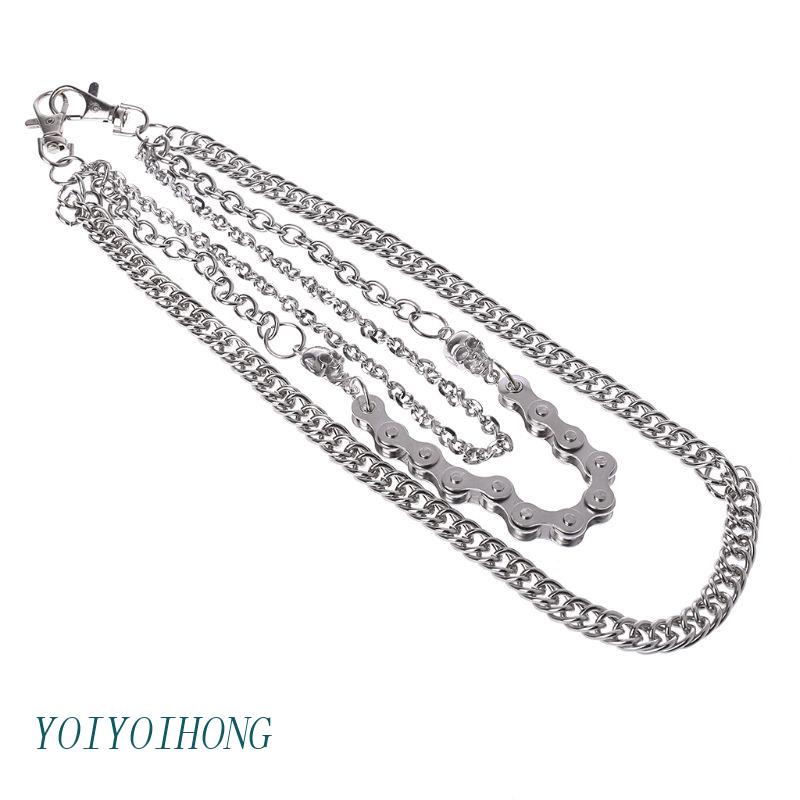 Dây Xích Đeo Thắt Lưng Quần Jean Phong Cách Hip hop Thời Trang Cho Nam