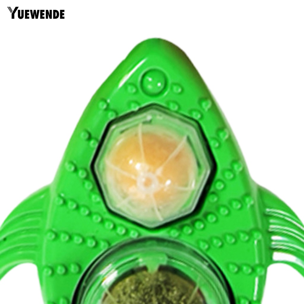 Yue.z Bóng Đồ Chơi Hai Ngăn Hình Cá Có Catnip Cho Mèo