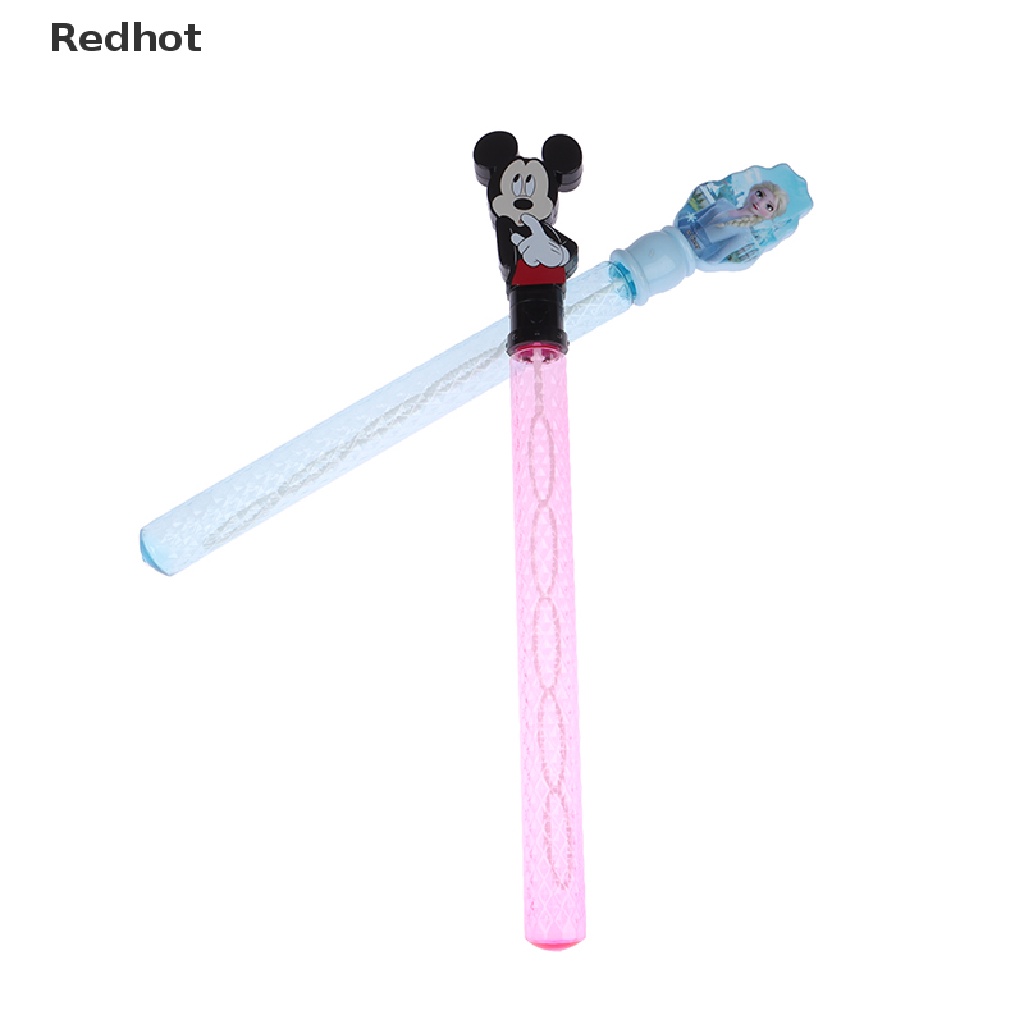DISNEY &lt; Redhot &gt; Đồ Chơi Đũa Thổi Bong Bóng Lớn Hình Hoạt Hình Frozen Dành Cho Trẻ Em Chơi Ngoài Trời Giảm Giá