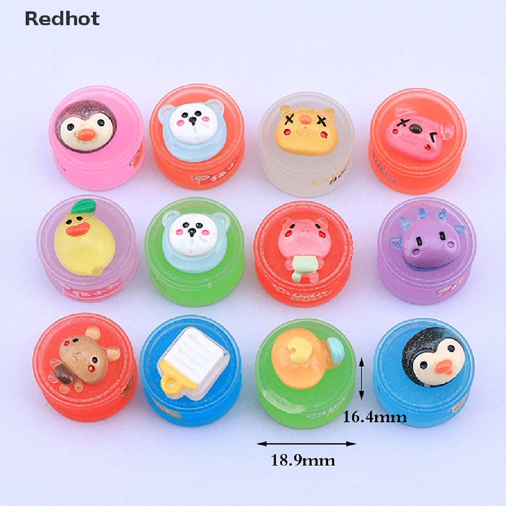 &lt; Redhot &gt; Bộ 2 Mô Hình Mèo Dạ Quang Trang Trí Phong Cảnh DIY