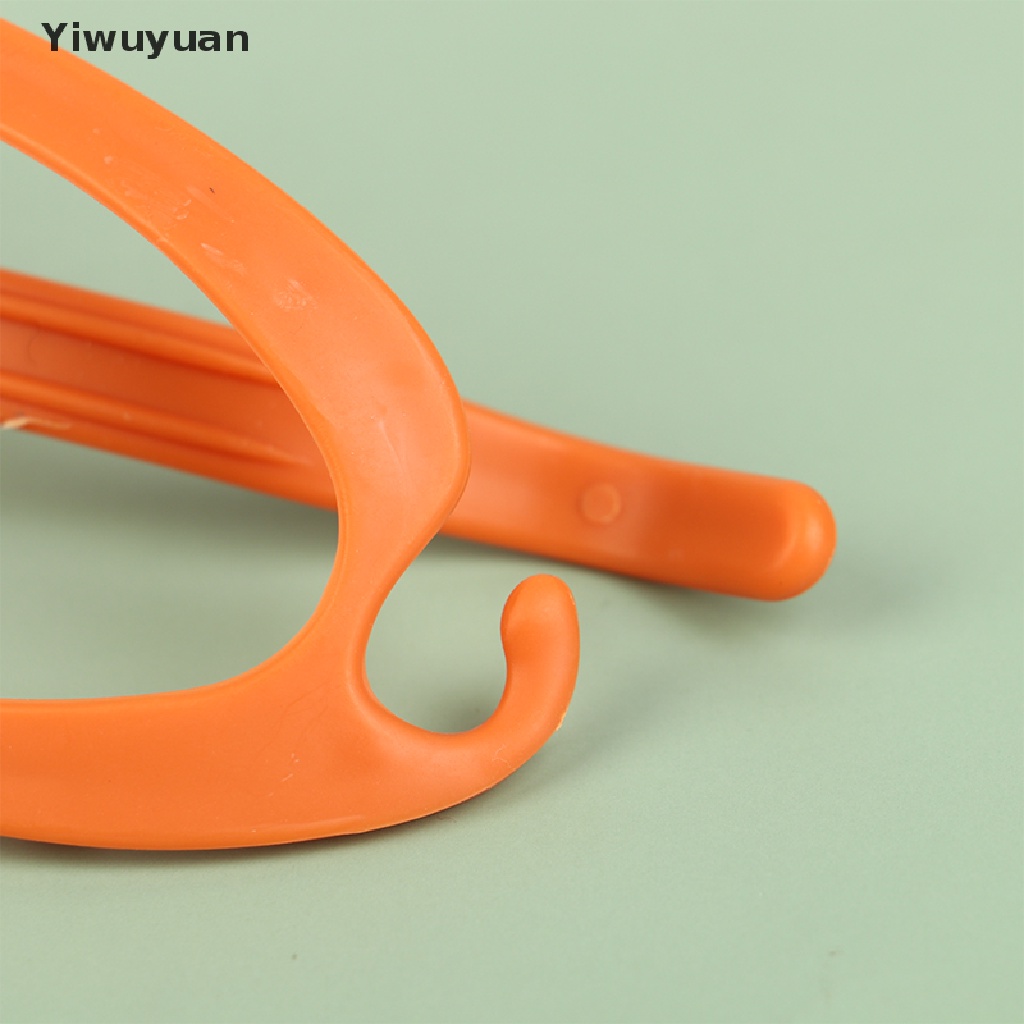 < Yiwuyuan > Kẹp Tóc Mỏ Vịt Bằng Nhựa Cỡ Lớn