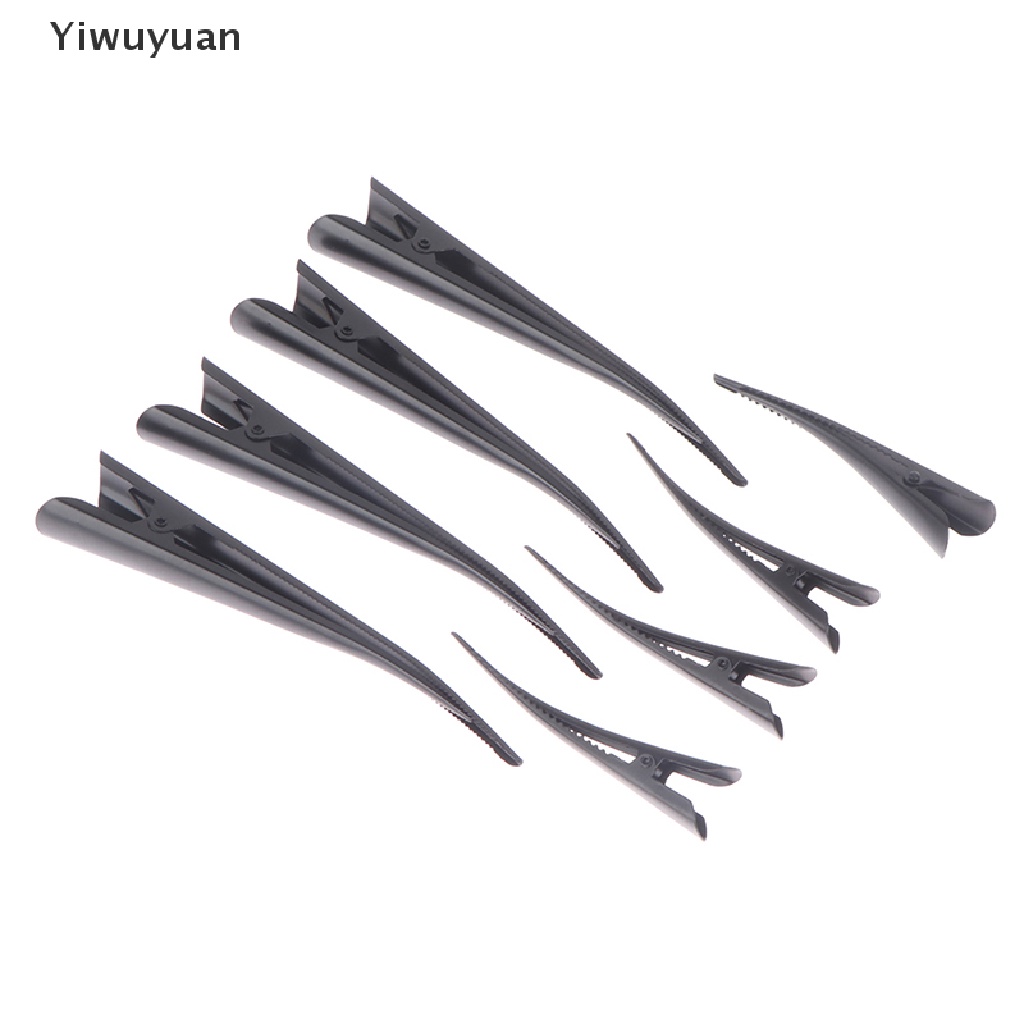 Bộ 4 Kẹp Tóc Mỏ Vịt Dài 12.5cm Bằng Kim Loại Màu Đen