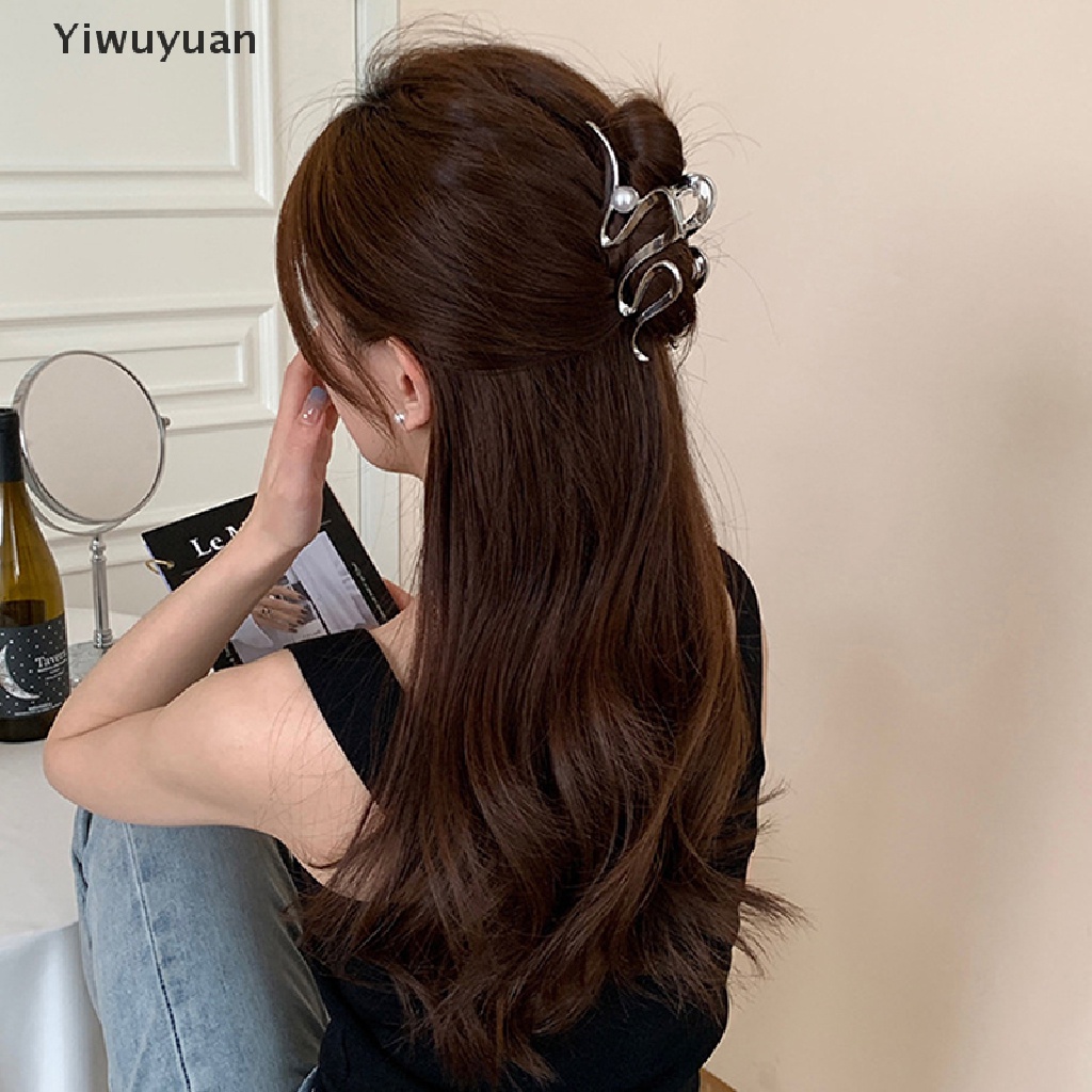 1 Kẹp Tóc Kim Loại Thiết Kế Độc Đáo Cho Nữ