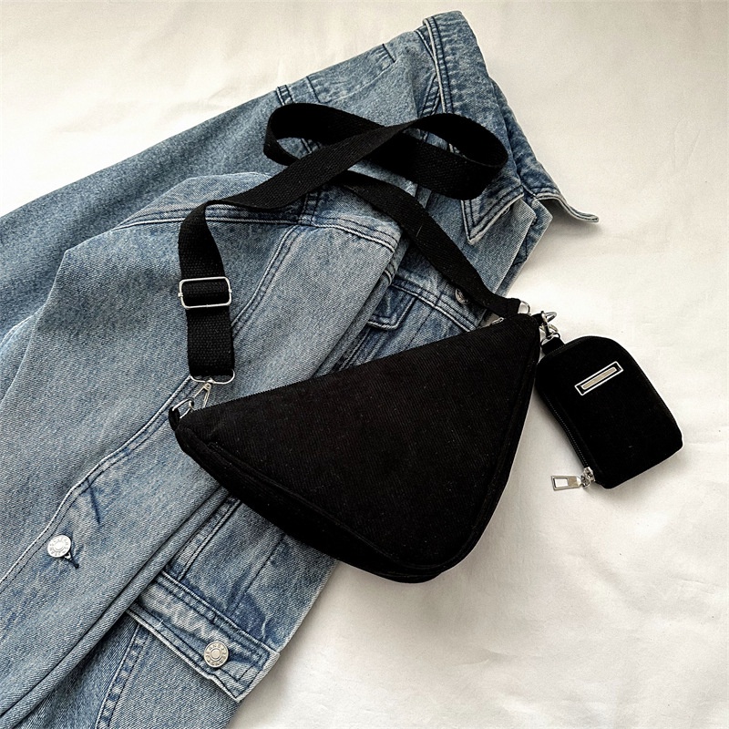 Túi Đeo Chéo Mini Màu Trơn Đơn Giản Thời Trang Xuân 2023 Cho Nữ