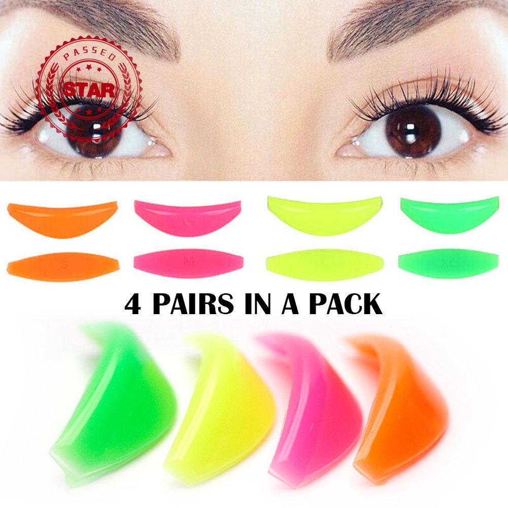 Bộ Dụng Cụ Uốn Lông Mi Bằng Silicone Tiện Dụng H0G5