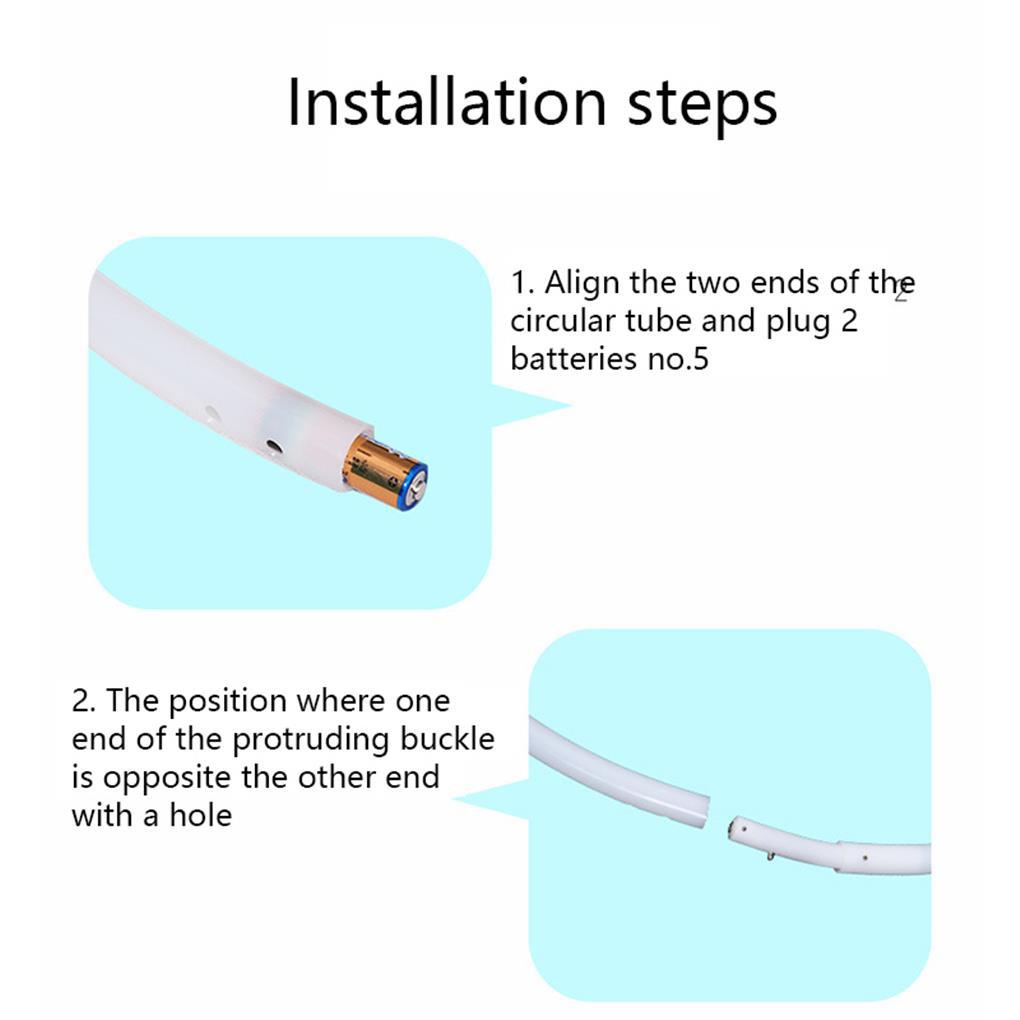 Vòng Lắc 10 Bóng LED Có Thể Tháo Rời Hỗ Trợ Giảm Cân Cho Người Lớn Và Trẻ Em