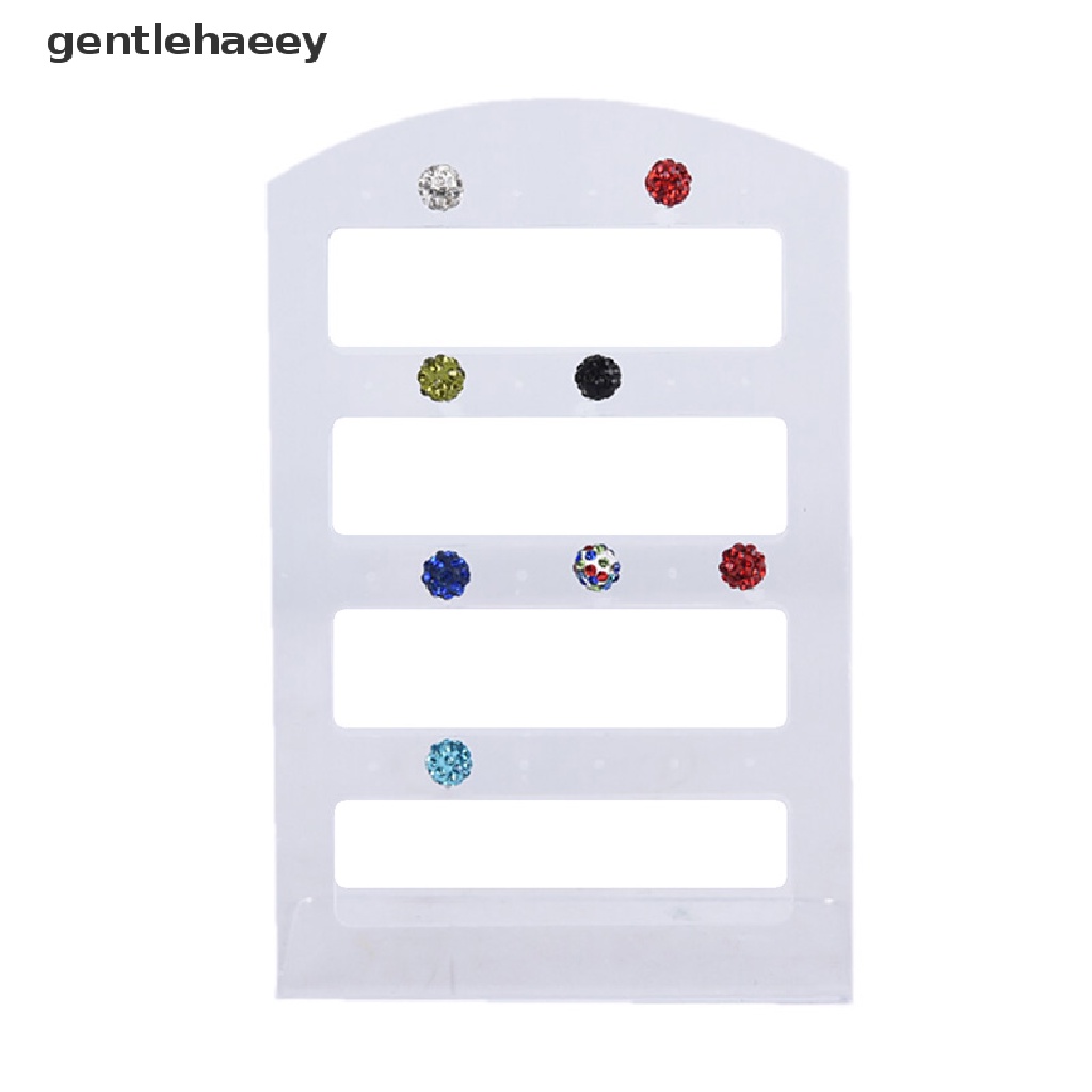 Giá Đỡ Trưng Bày Bông Tai Bằng Nhựa 24 / 48 / 72 Lỗ Tiện Dụng