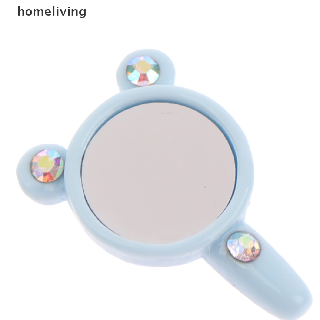 Set 5 Gương Trang Điểm Hình Gấu Tỉ Lệ 1: 12 Cho Nhà Búp Bê DIY