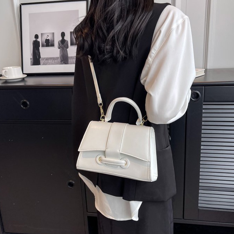 Túi Đeo Vai Hình Vuông Cỡ Nhỏ Màu Trơn Thời Trang Cho Nữ