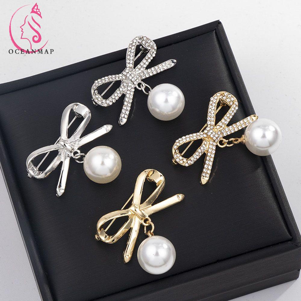 Ghim Cài Áo Hình Nơ Nhiều Màu Thời Trang Cho Nữ