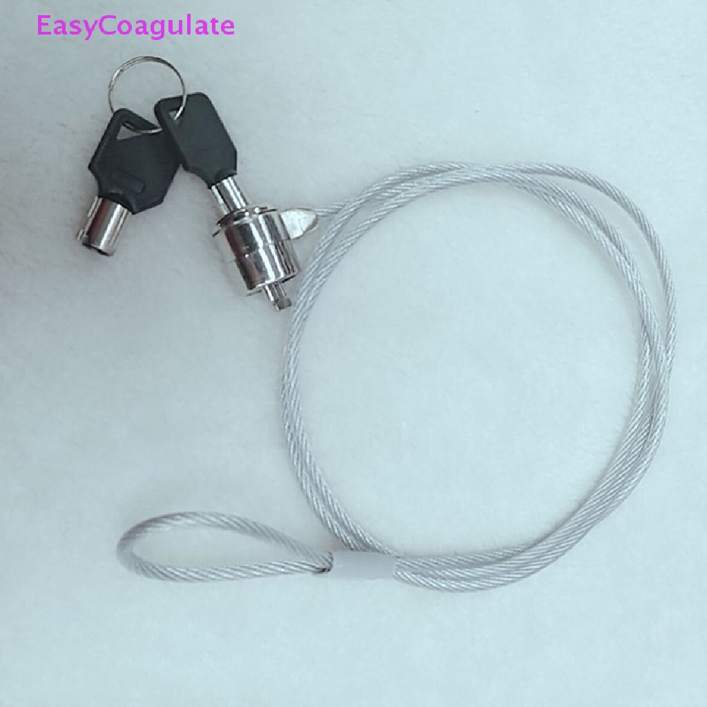 Eas Dây Cáp Khóa An Toàn Chống Trộm Thông Dụng Cho Khóa Máy Tính Xách Tay / Notebook / PC Kèm Chìa Khóa