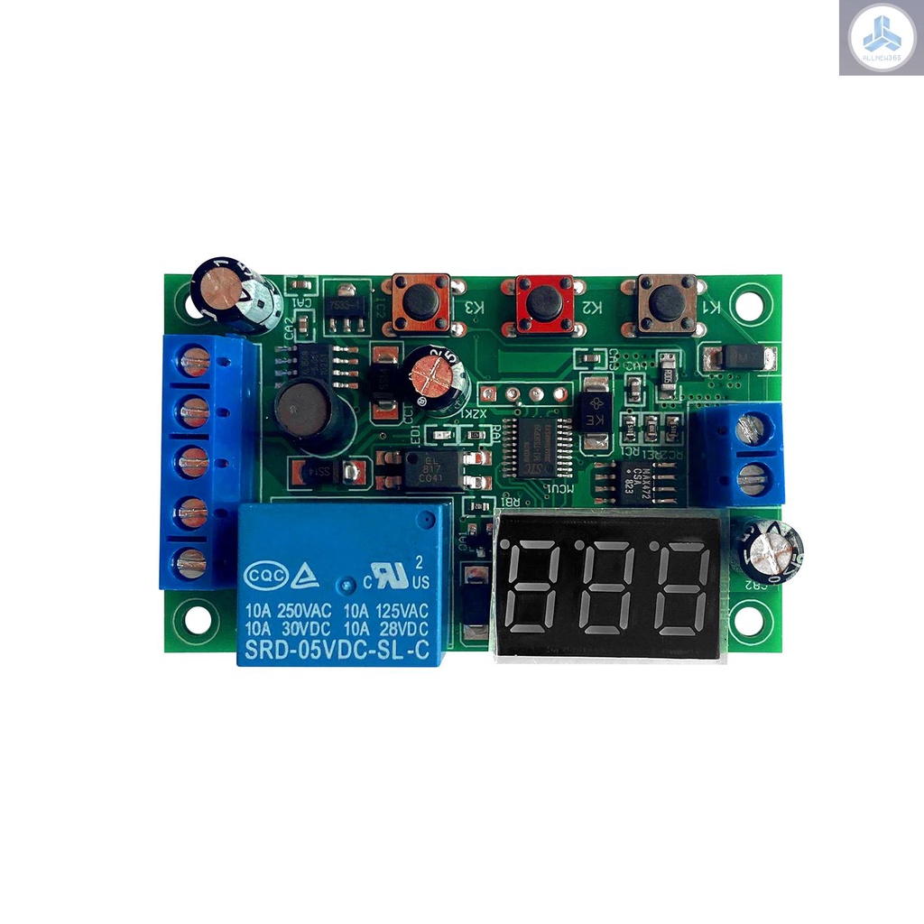 12V 0-10A DC Current Detection Module Current Sensing Detecting Delay Relay Control