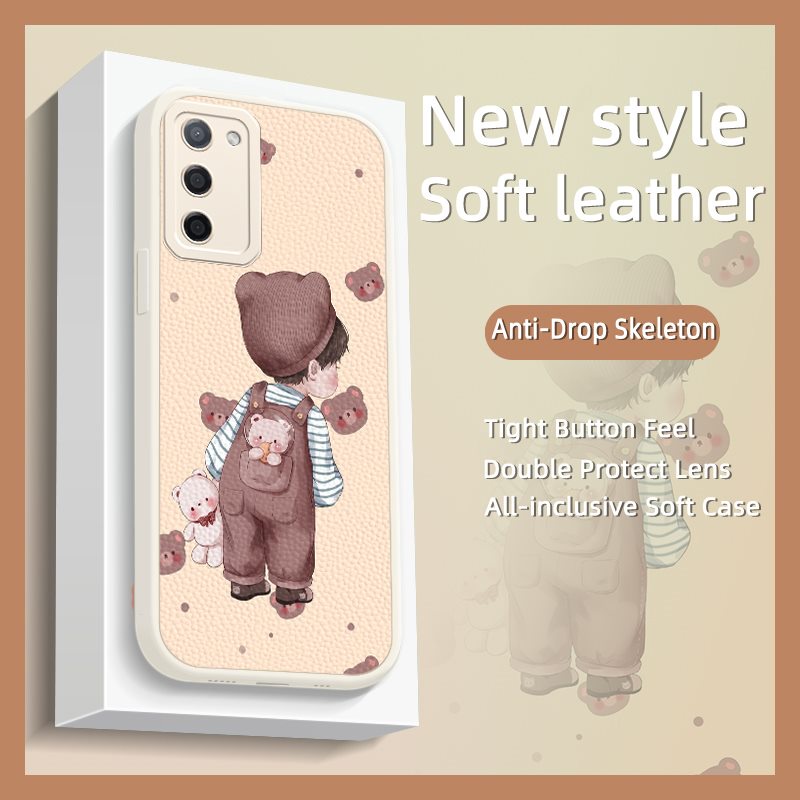 personality creative Phone Case For OPPO A55 5G/A53S 5G/RealmeV11S Silica gel taste Men's and Women's couple The New