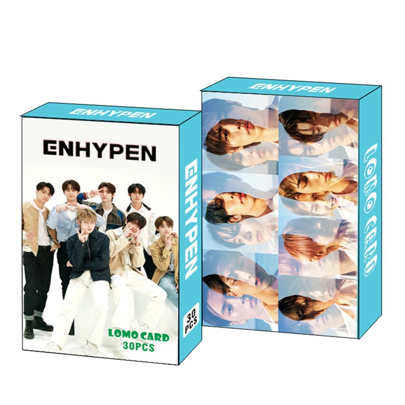 Set 30 Tấm Thẻ Ảnh In Hình Dễ Thương Phong Cách Hàn Quốc