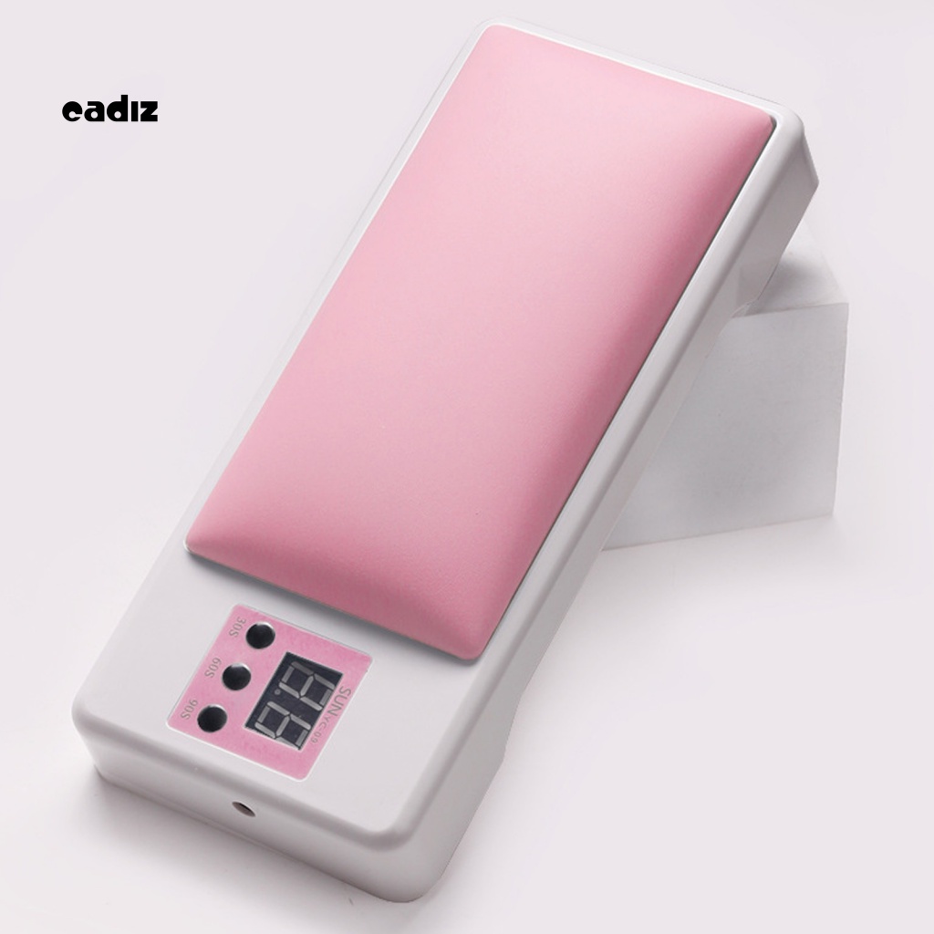 Đèn Hong Khô Sơn Móng Tay Bằng Tia UV 2 Trong 1 Kèm Gối Kê Tay Tiện Dụng