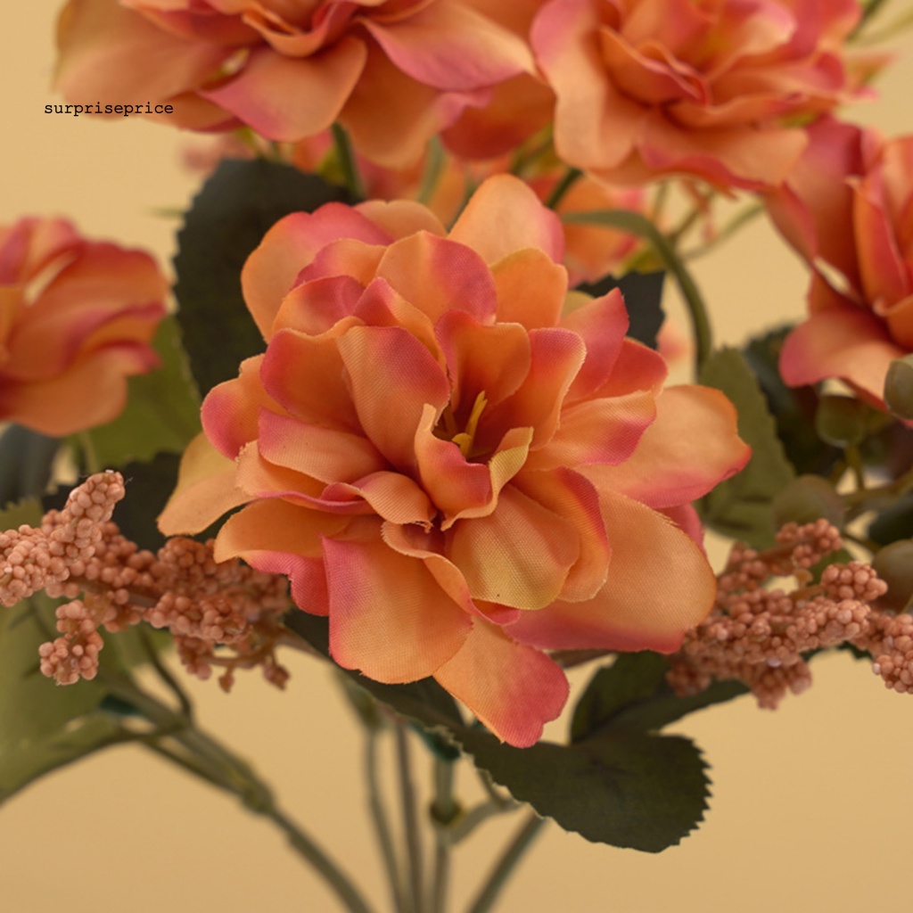 Spa Chi Tiết Tuyệt Vời Nhành Cherry Giả Trang Trí Đám Cưới Đa Năng