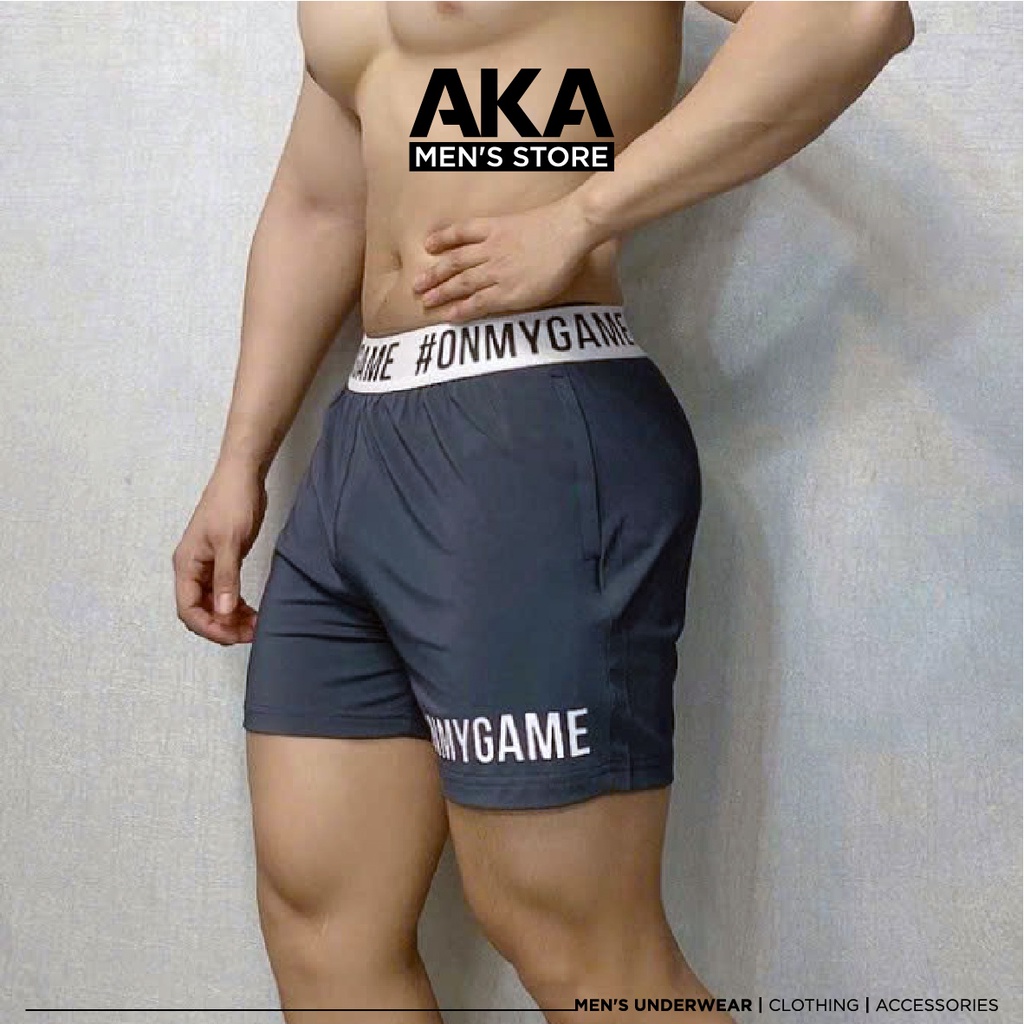 Quần GYM nam #OMG nam form normal co giãn - quần đùi nam