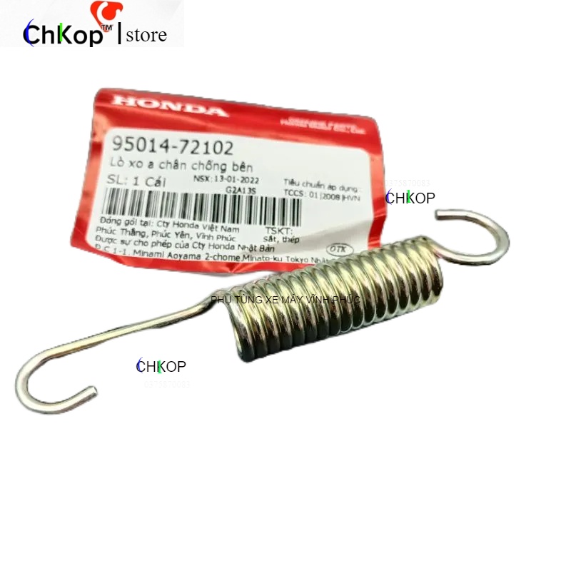 Lò xò bắt chân chóng nghiêng xe Dream, Wave, Future zin honda -Chkop