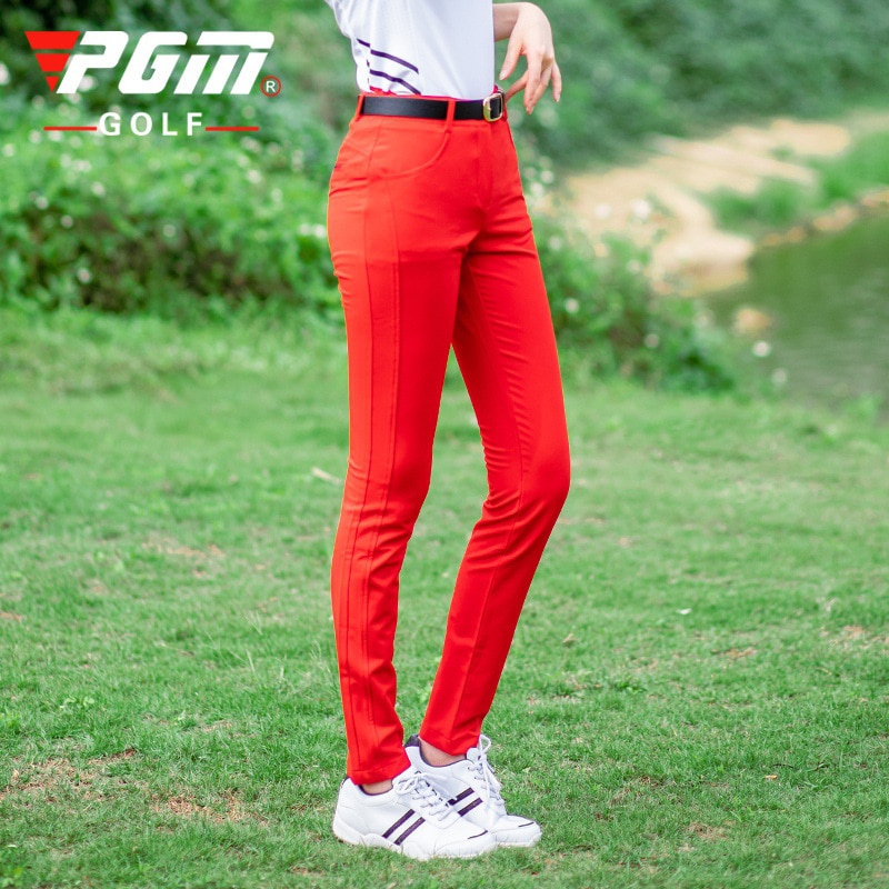 Quần Dài PGM Dáng Ôm Mềm Mại Thoáng Khí Thoải Mái Size XS-XL Dùng Khi Chơi Golf Cho Nữ