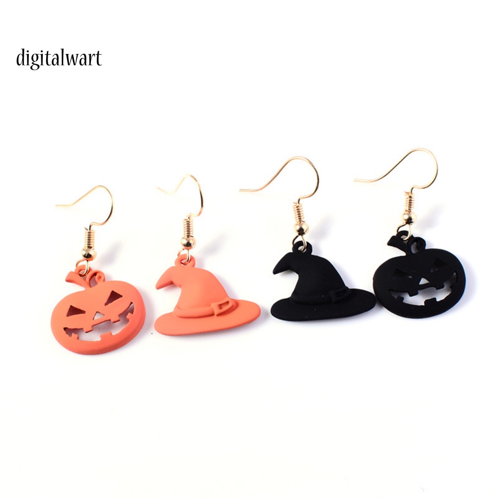 Kỹ Thuật Số| 1 Cặp Bông Tai Bằng Hợp Kim Tinh Tế Phong Cách Halloween