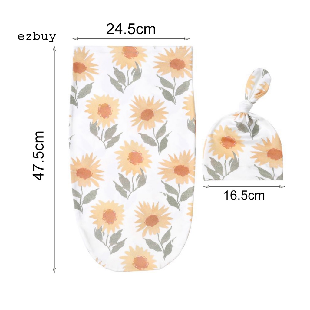 1 Bộ Túi Ngủ Kèm Mũ Siêu Mềm Dễ Lau Chùi Thời Trang Cho Bé Sơ Sinh