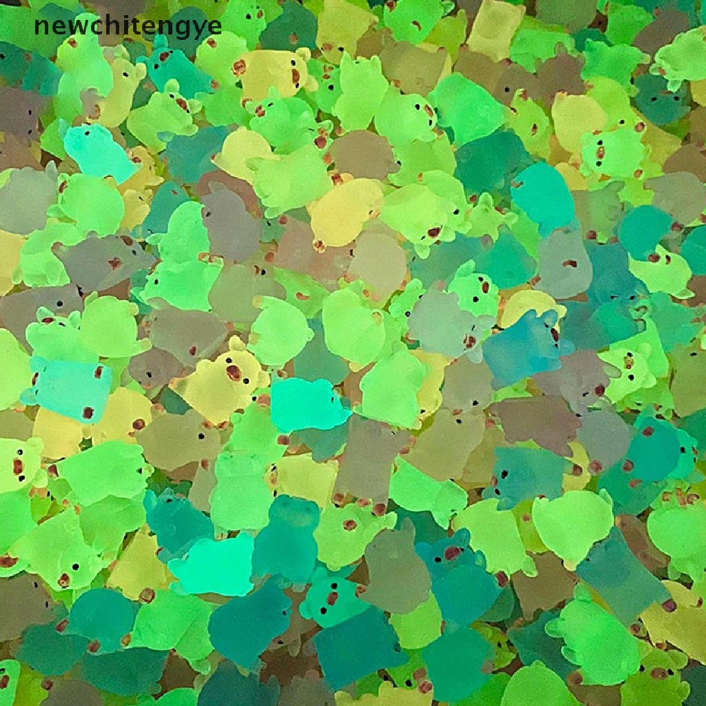 Set 6 Mô Hình Chú Heo Bằng Nhựa Phát Quang Trang Trí Tiểu Cảnh