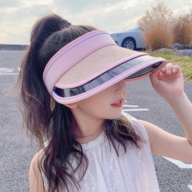 Mũ Rộng Vành Che Nắng Chống Tia Cực Tím Thời Trang Đi Biển Mùa Hè Cho Bé