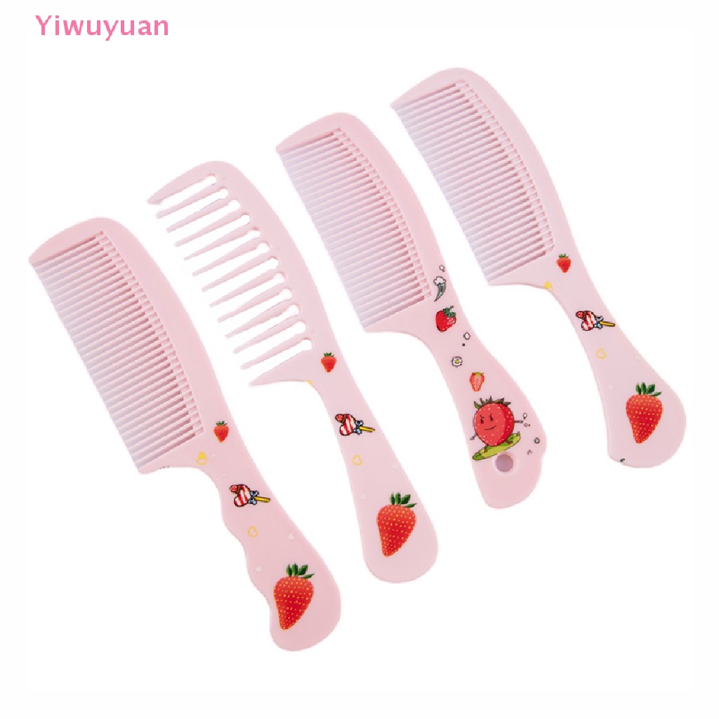 1 / 2 Lược Đuôi Nhọn Chống Tĩnh Điện Chăm Sóc Tóc Cho Bé