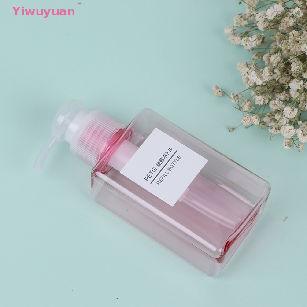 Bình Đựng Dầu Gội / Sữa Tắm Dạng Nhấn 100ml Tiện Dụng