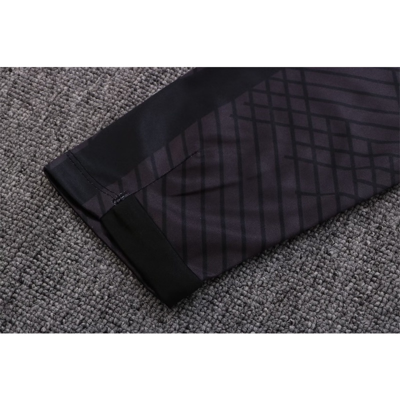 Liverpool dài tay áo nửa zip áo thể thao nam cộng với kích thước đầu ngón tay cái đâm thiết kế